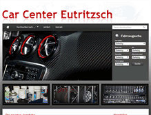 Tablet Screenshot of car-center-eutritzsch.de